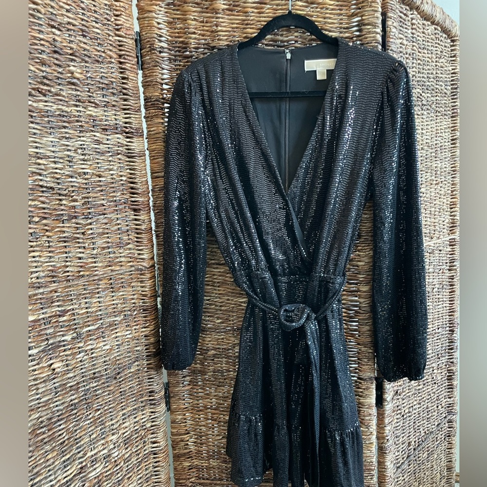 Michael By Michael Kors Sequin Mini Dress